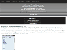 Tablet Screenshot of nuwayautos.com